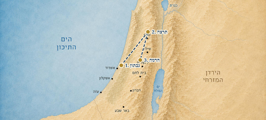 מפת המסע של בעשא