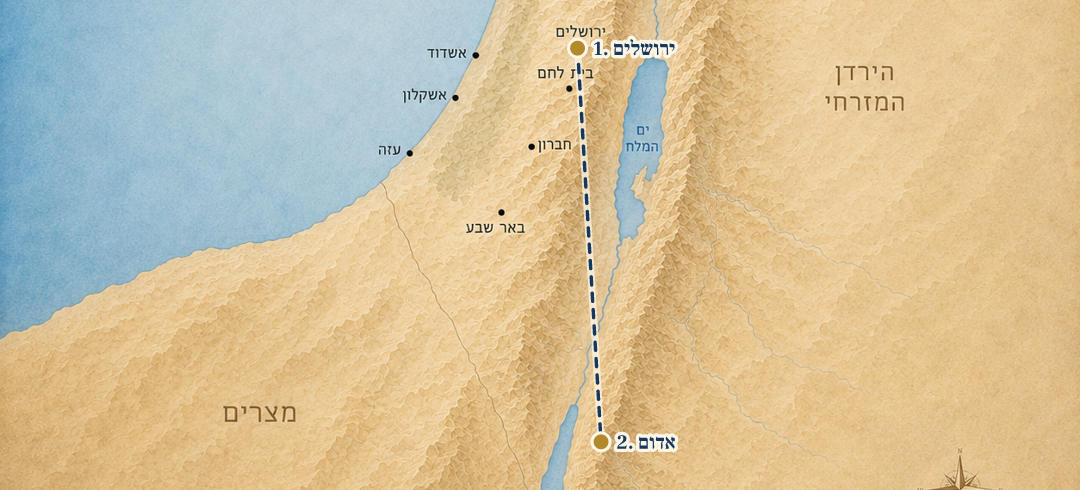 מפת המסע של יהורם