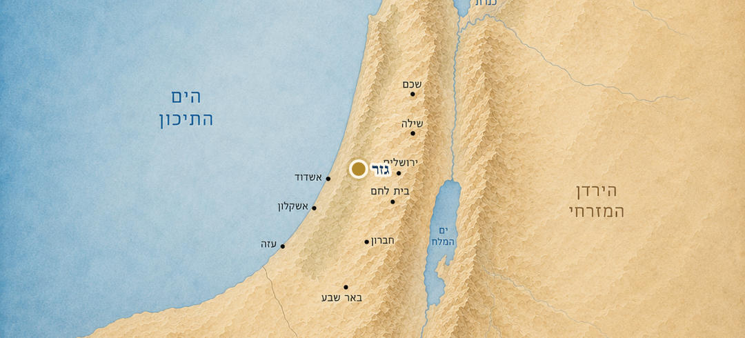 גזר על המפה